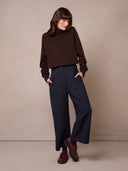 Entspannte Tweed-Hose