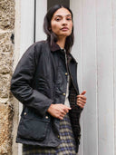 Raglan Sleeve Waxed Cotton Jacket