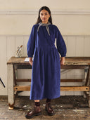 Midikleid aus Feincord