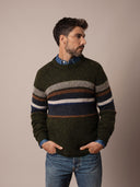 Men's Statement Donegal Jumper