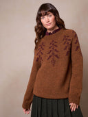 Botanical Yoke Jumper