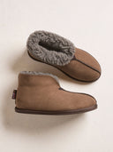 Men's Sheepskin Bootee Slippers