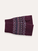 Womens Fair Isle Wristwarmers
