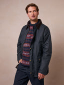 Men's Grown Sleeve Wax Cotton Jacket