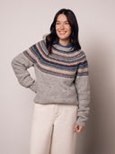 Stitchy Stripe Yoke Jumper