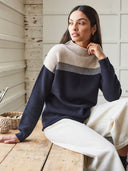 Felted Funnel Neck Jumper
