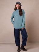 Felted Funnel Neck Jumper