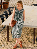 Organic Cotton Sleeveless Midi Dress