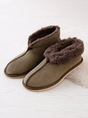 Sheepskin Bootee Slippers