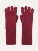 Cashmere Ribbed Gloves