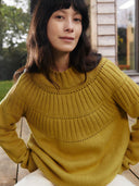 Textured Yoke Jumper