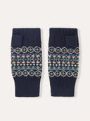 Womens Fair Isle Wristwarmers