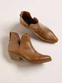Split Detail Ankle Boots