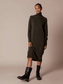 Supersoft Midi Roll Neck Dress