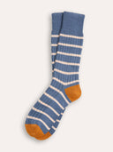 Merino Cotton Striped Socks