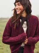 Donegal Garter Stitch Cardigan