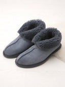 Men's Sheepskin Bootee Slippers