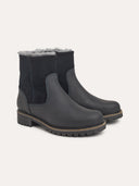 Wasserdichte Stiefeletten mit Lammfellfutter