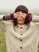 British Wool Cable Cardigan
