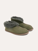 Men's Sheepskin Bootee Slippers