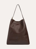 Leather Slouchy Shoulder Bag