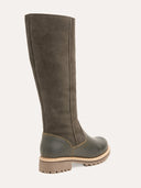 Water Resistant Sheepskin Lined Tall Boots