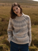Sunbeam-Strickpullover mit Passe